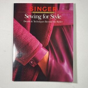 Singer Sewing for Style Book